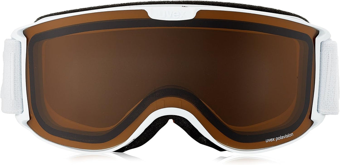 Uvex Unisex Skyper Pola Skibrille Einheitsgrösse Weiss, Einheitsgrösse Weiss