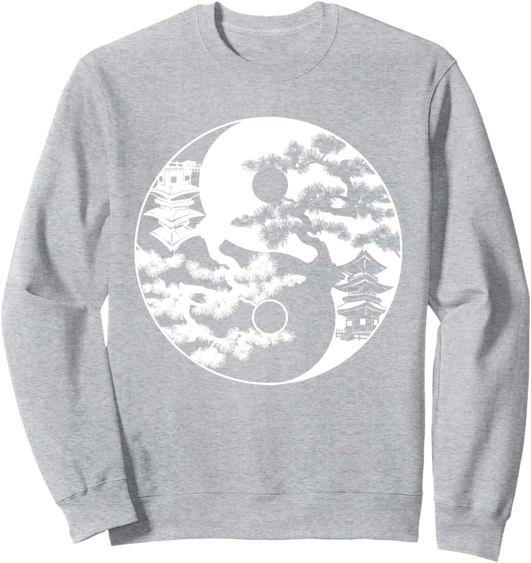Ying Yang Bonsai Baum Yin Qigong Tai Chi Sweatshirt