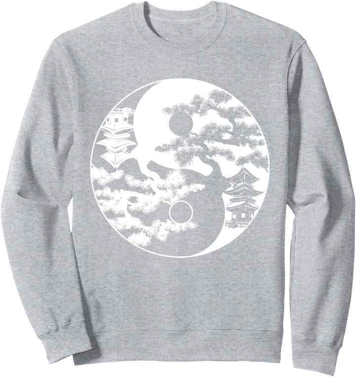 Ying Yang Bonsai Baum Yin Qigong Tai Chi Sweatshirt