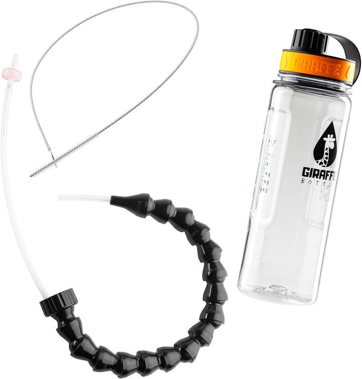 Trinksystem Giraffe Trinkflasche, mit Freisprechfunktion, durchsichtige Flasche 36 Inch / 91 cm, 36