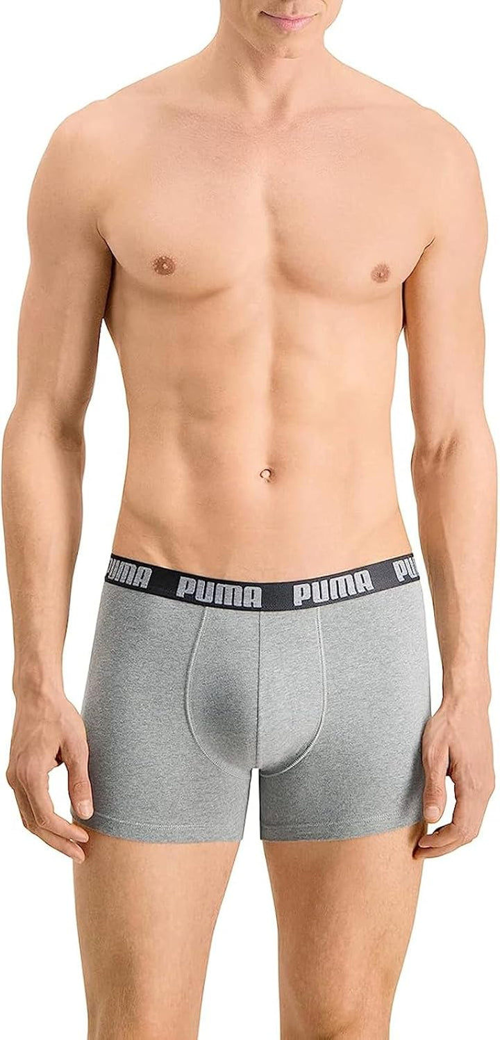 PUMA Herren Boxershorts (3er Pack) M Grey Combo, M Grey Combo