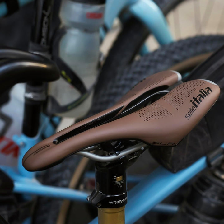 SLR Boost Gravel TI 316 Superflow brauner Sattel – L3