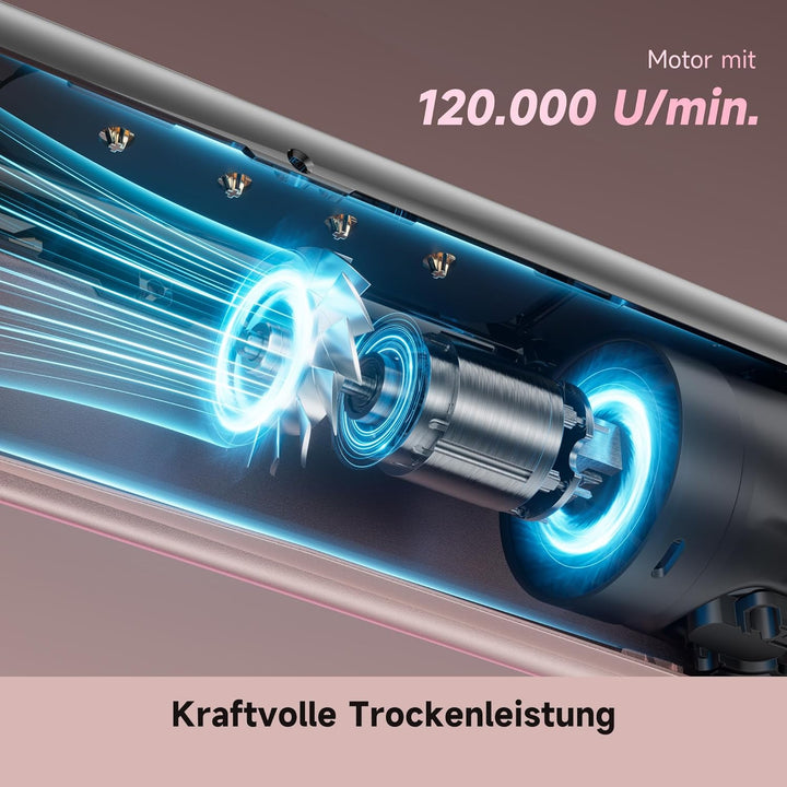DREAME Aero Straight Pro 2-in-1 Luftglätter, Dualer Luftstromkanal, KI Styling, Nass-zu-Trocken-Glät