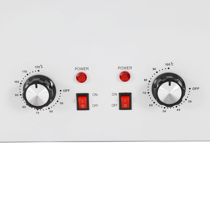 VonVVer Wachswärmer 5L - Wachsheizung 600W Elektrischer Wachswärmer 0-120℃ Temperatur Einstellbar Wa
