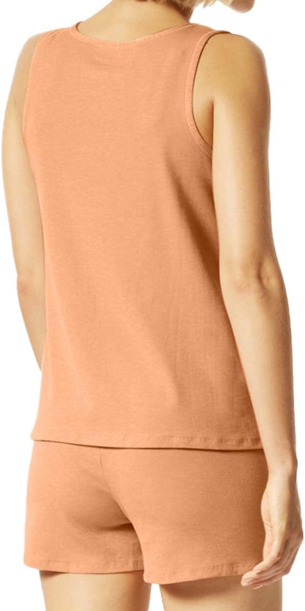 Schiesser Damen Schlafanzug Kurz Pyjamaset 36 Apricot, 36 Apricot