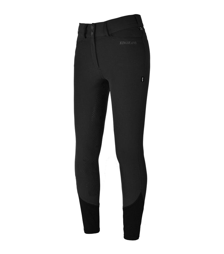 Kingsland Damen Reithose Silikon Vollbesatz KLKadi E-Tec schwarz 40 Schwarz, 40 Schwarz
