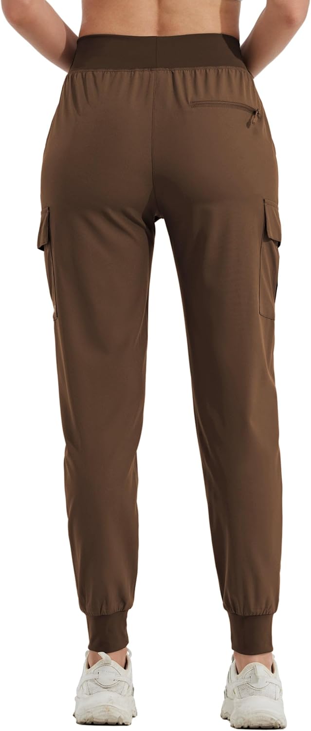 WILLIT Damen Trekkinghose Jogginghose Cargohose Leichte Wanderhosen Schnelltrocknende Wasserdicht Ar