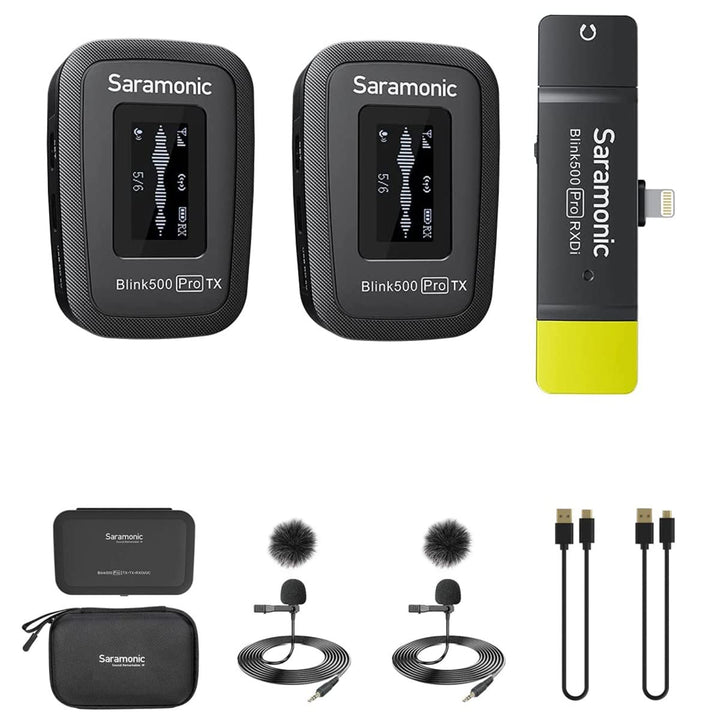 Saramonic kabellos für iOS Lightning-Geräte. BLINK500PROB4