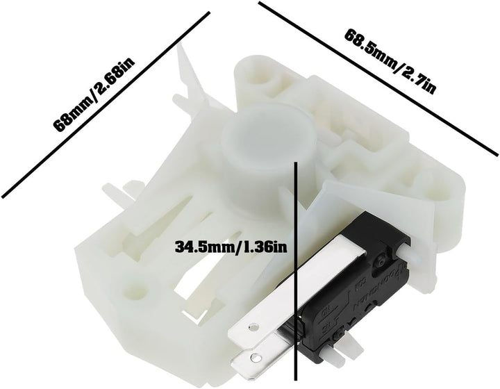 1 x Geschirrspüler-Türriegel DD81-02132A DD81-01629A, kompatibel mit Samsung DW80K5050US DW80F600UTB