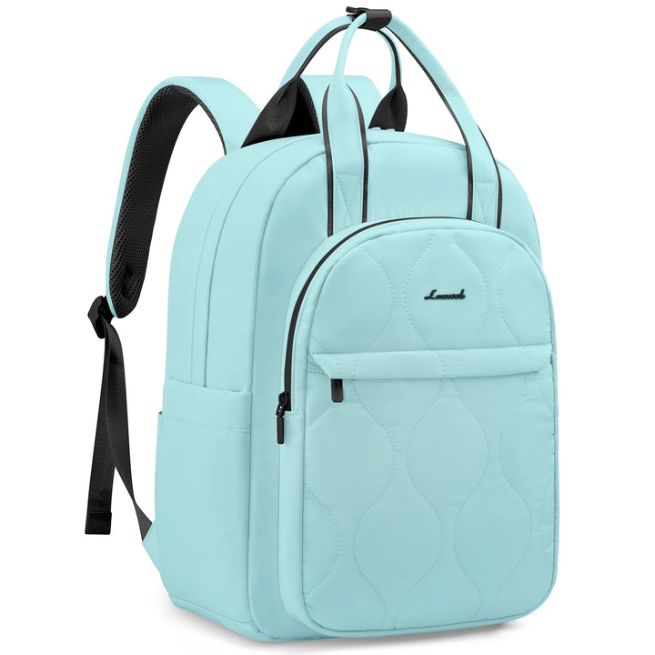 LOVEVOOK Rucksack Damen, Laptop Rucksäcke Schulrucksack Teenager Mädchen, Leicht Puffer Backpack Wom