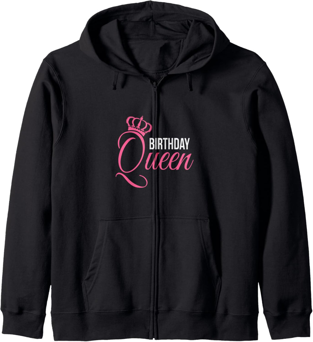 Birthday Queen Cute Party Crown Kapuzenjacke