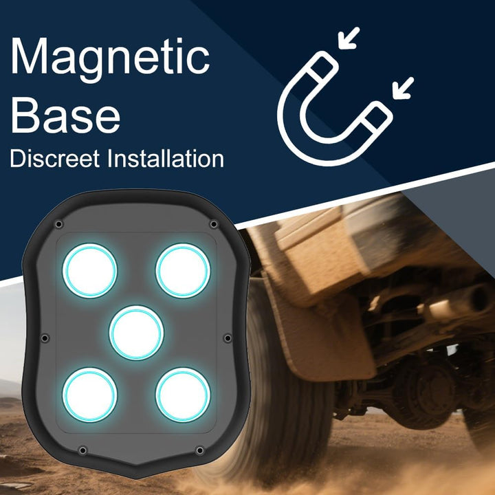 TKMARS TK905B GPS-Tracker für Auto, 10000mAh Akku, magnetischer Echtzeit GPS-Sender, funktioniert üb