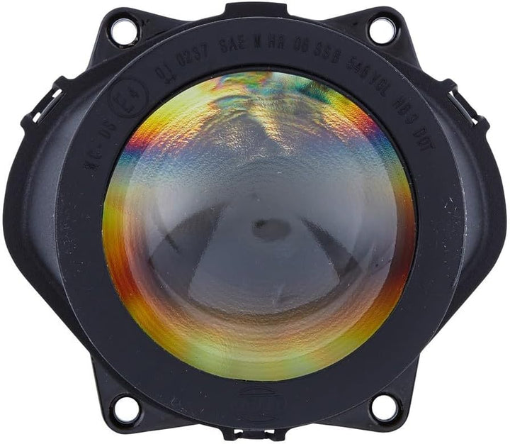 HELLA - Halogen/DE-Hauptscheinwerfer - Modul 60 - 12/24V - rund - Einbau - Stecker: Flachstecker - r
