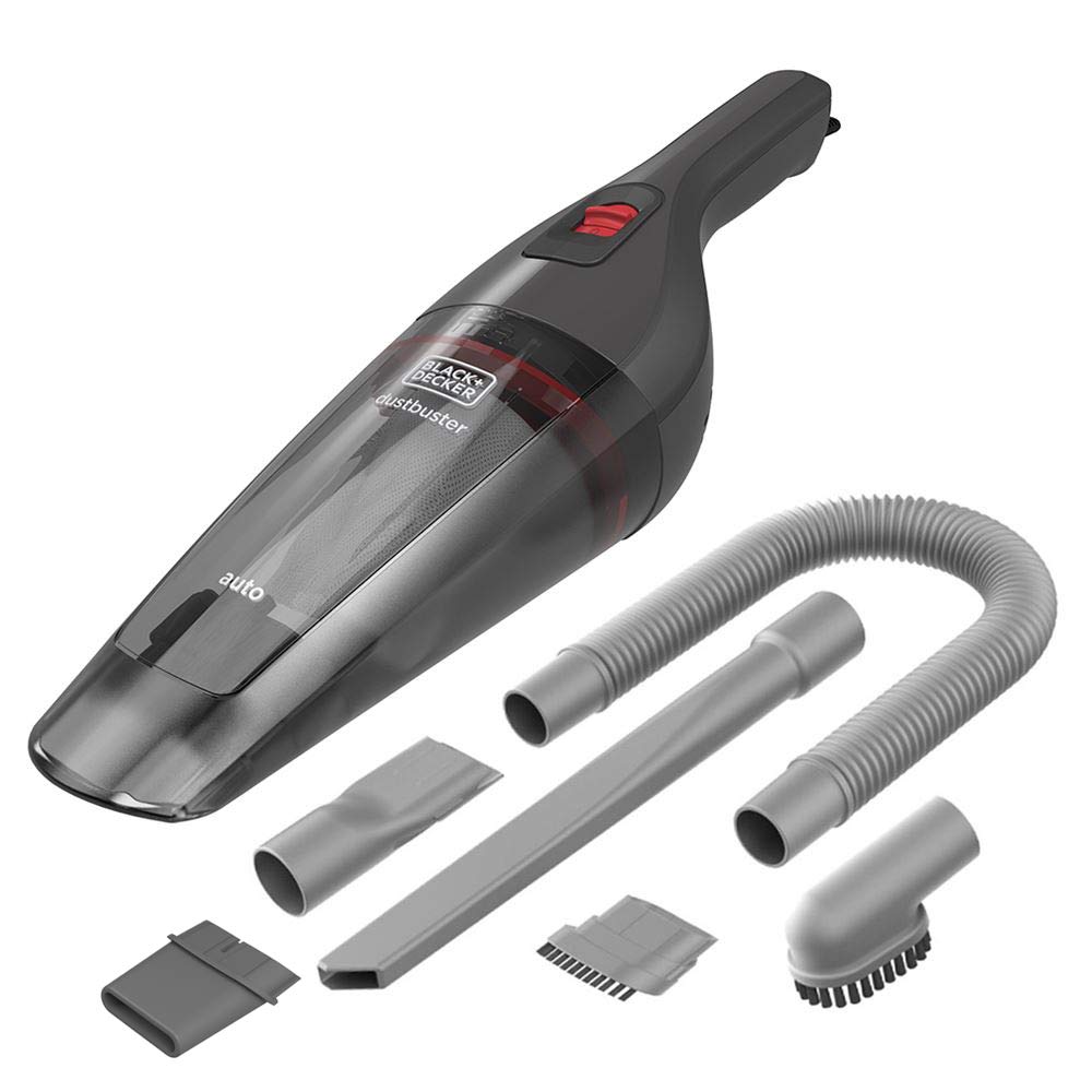 Black+Decker NVB12AVA-XJ Handheld Vacuum Grey Red Bagless
