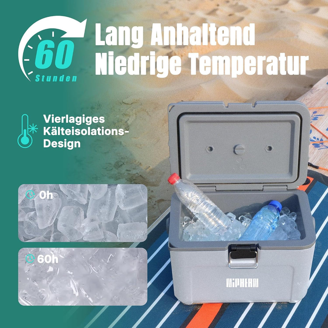Niphean 4-lagige isolierte SUP Kühlbox – Sup Kühltasche 60 Stunden Kälteerhalt, als Sitz auf dem Pad