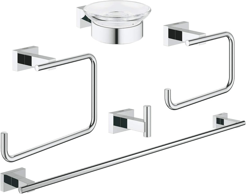 Grohe Essentials Cube Acc.Set Master 5-in1 5-in-1 eckig Single, 5-in-1 eckig Single