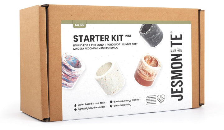 Set Jesmonite – runder Topf