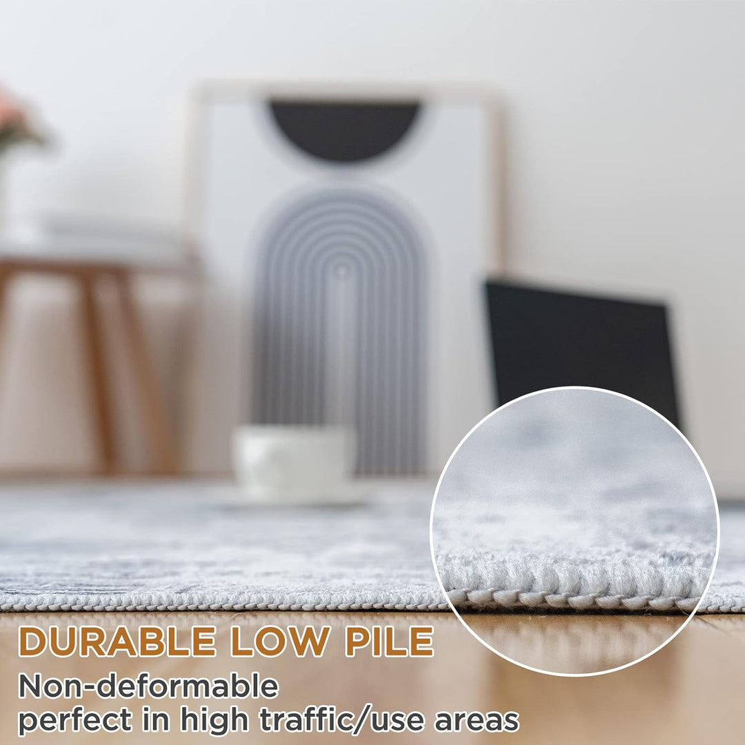 Vamcheer Teppich Wohnzimmer Kurzflor Moderner - Schlafzimmer Teppich Flauschiger,Waschbar Teppich de
