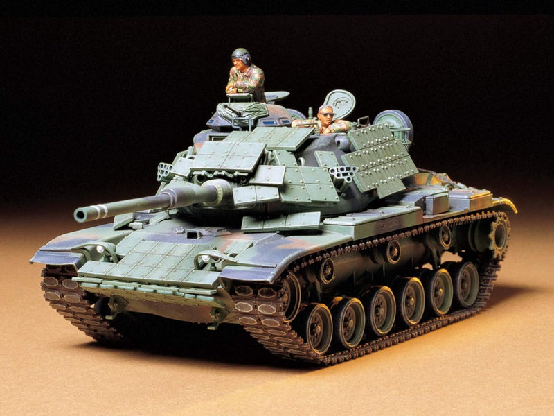 Tamiya 300035157 300035157-1:35 US Marine Kampfpanzer M60A1 mit Reaktiver-Panzer (3), originalgetreu