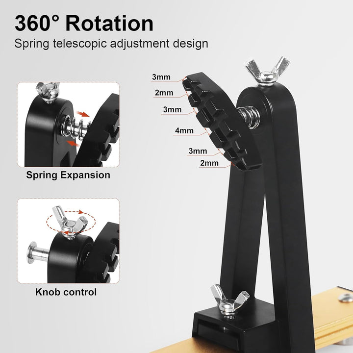 PCB Leiterplattenhalter Löthilfe –Verstellbare dritte Hand mit 360° Drehung, stabiler Leiterplattenh