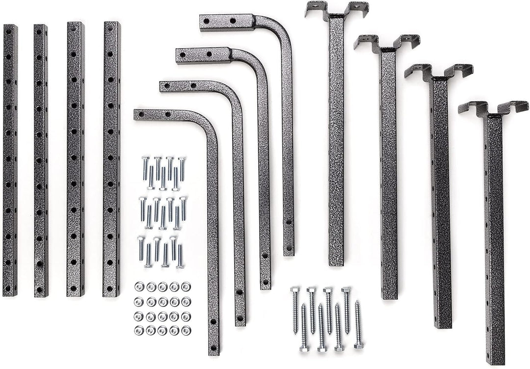 HyLoft 80844-10 86,4 x 66 cm Verstellbare Garagen-Deckenhalterung Lagerregal Kit – Hammertone, Hamme