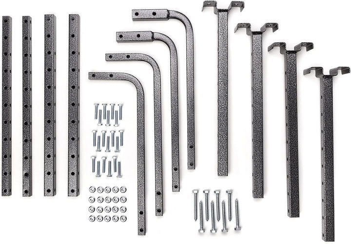 HyLoft 80844-10 86,4 x 66 cm Verstellbare Garagen-Deckenhalterung Lagerregal Kit – Hammertone, Hamme