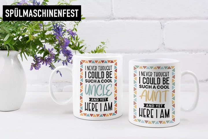 Trendation - Onkel und Tante Geschenk Set Tassen Geschenkidee für Tante und Onkel Geburtstag Weihnac
