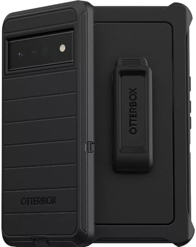 OtterBox Defender Series Schutzhülle für Pixel 6, Schwarz, schwarz