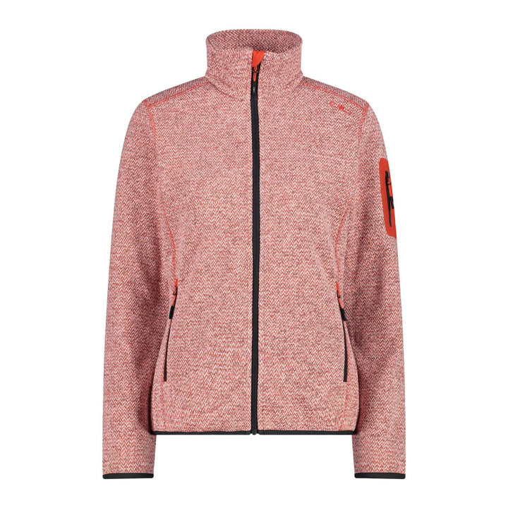 CMP Damen Knit Tech Polyester-Strickfleecejacke Fleecejacke 36 grenadine, 36 grenadine