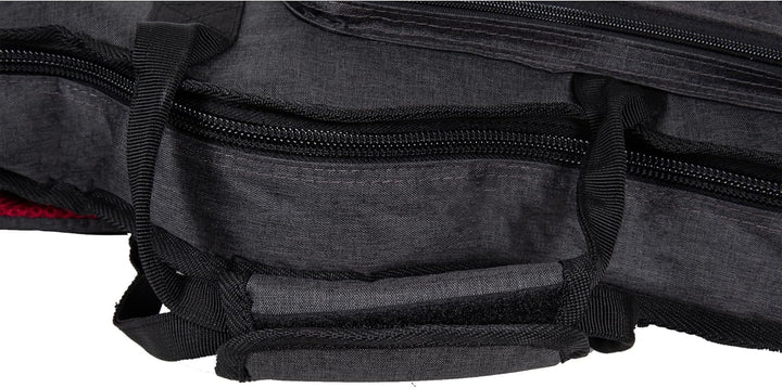 Crossrock Gepolsterte Rucksacktasche für Jumbo-Akustikgitarren (CRSG107SBDG) Super Jumbo, Super Jumb