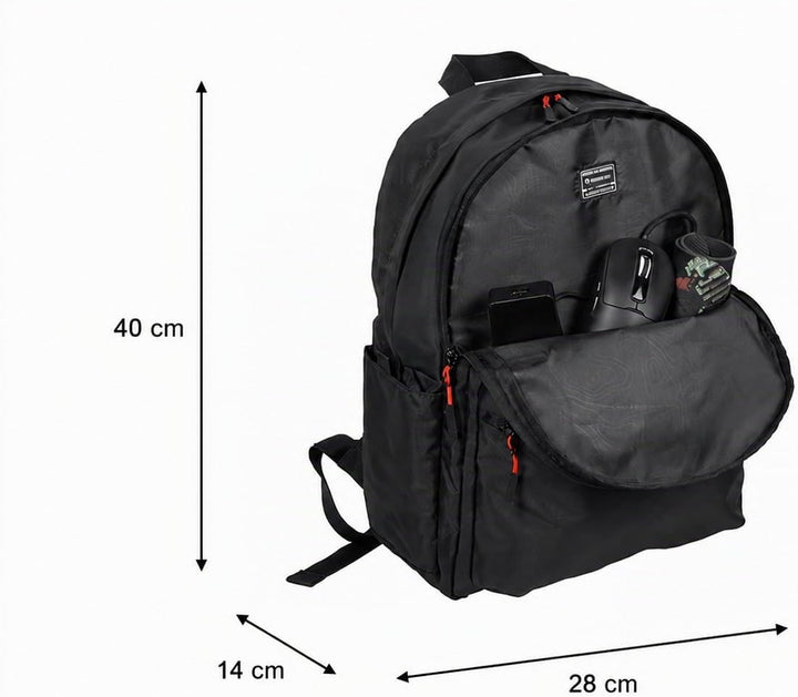 Genesis Gaming-Laptoptasche Pallad für Laptops, 14,1 bis zu 17,3 Zoll, Laptopfach, Rucksack für Uni
