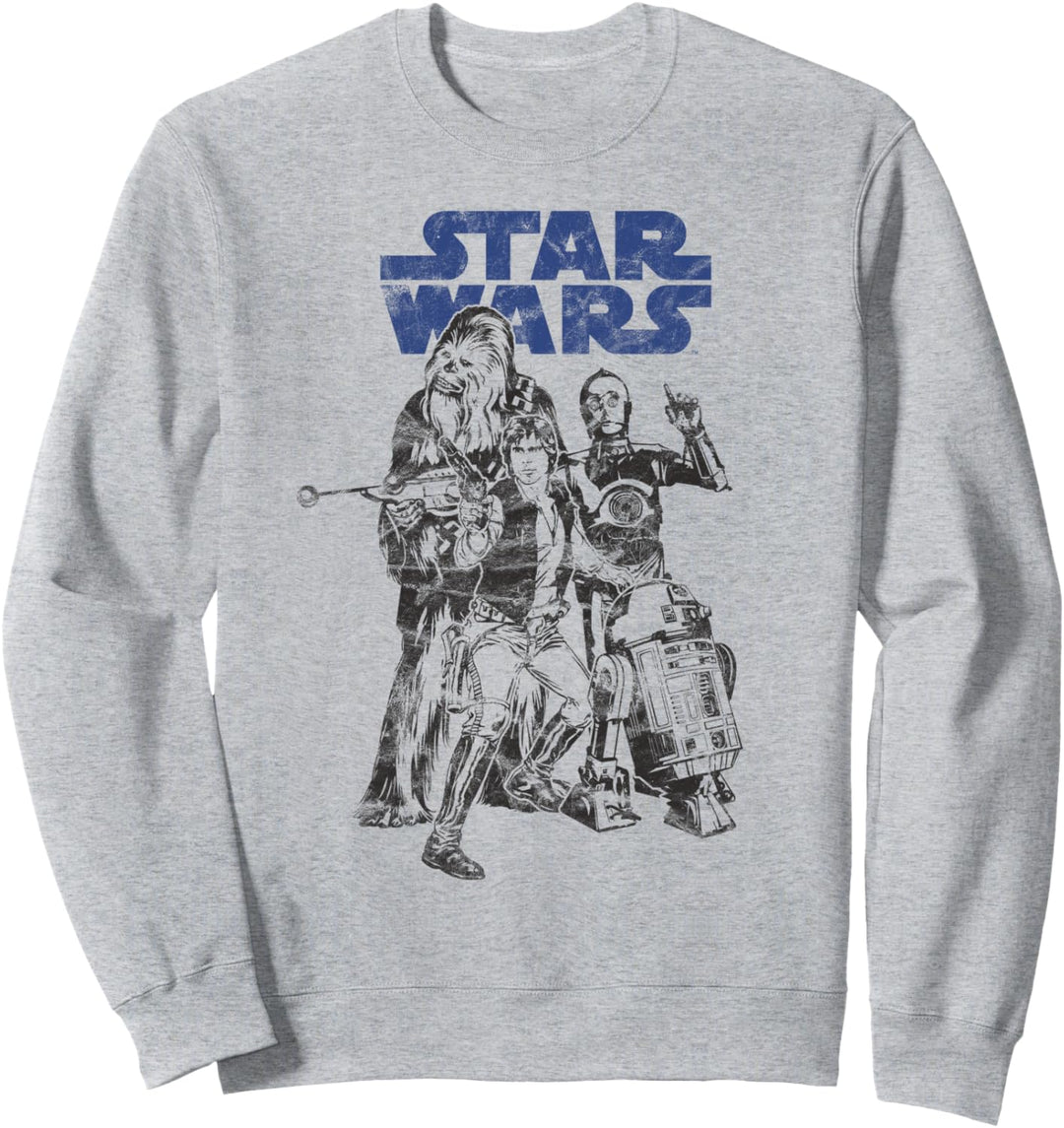 Star Wars Falcon Crew Blue Sweatshirt