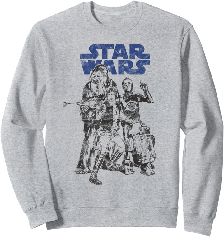Star Wars Falcon Crew Blue Sweatshirt