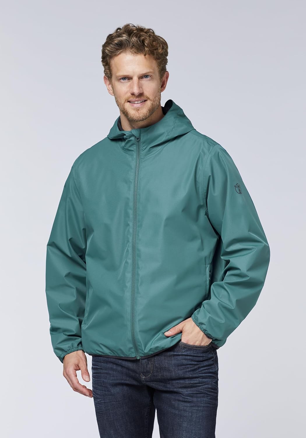 Chiemsee Regenjacke Herren I Funktionsjacke I Kapuze&Seitentaschen I S-3XL XXL 19-4726 Atlantic Deep