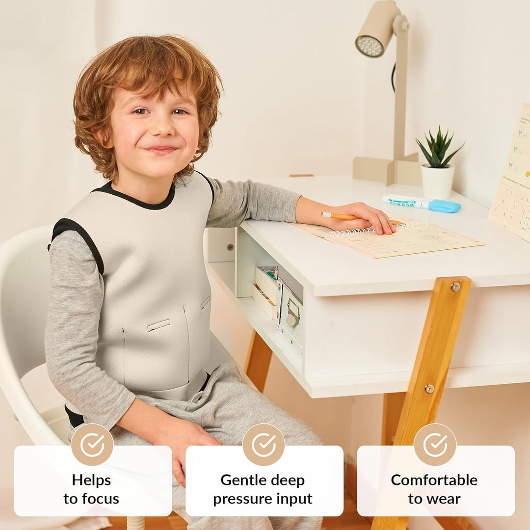 Gewichtsweste Kinder | Weighted Vest als ADHS Hilfsmittel und Autismus Hilfsmittel | Autismus-Sensor