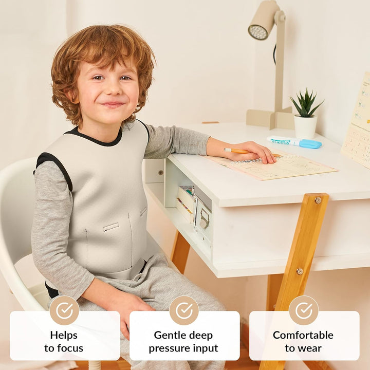 Gewichtsweste Kinder | Weighted Vest als ADHS Hilfsmittel und Autismus Hilfsmittel | Autismus-Sensor