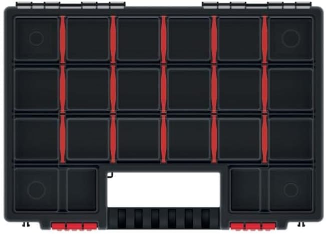 rg-vertrieb 5X Sortimentskasten Werkzeugkiste Organizer Set 5 Stück Sortierbox NORS Kleinteilemagazi