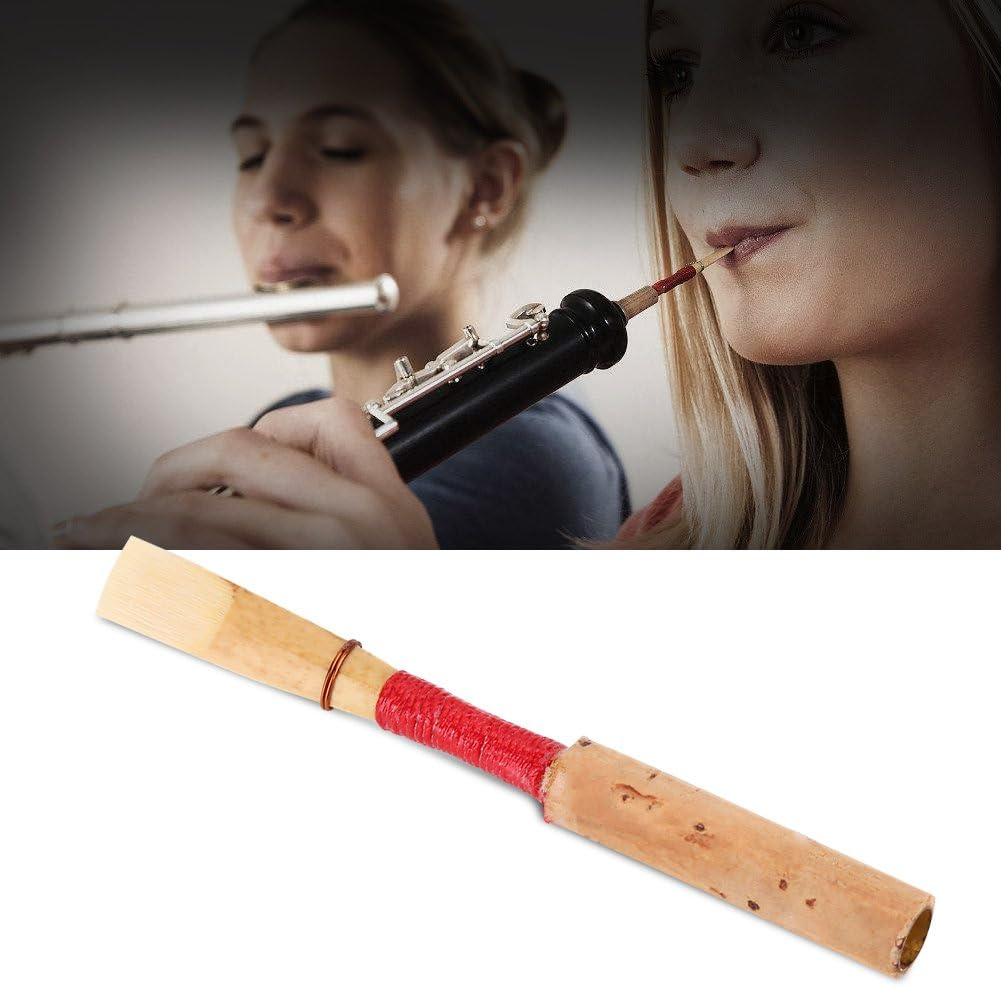 【𝐁𝐥𝐚𝐜𝐤 𝐅𝐫𝐢𝐝𝐚𝒚 𝐃𝐞𝐚𝐥𝐬】5 Stück Oboenrohr, 2,83 Zoll Bambus-Oboenrohr, Medium für Oboisten, die anfangen