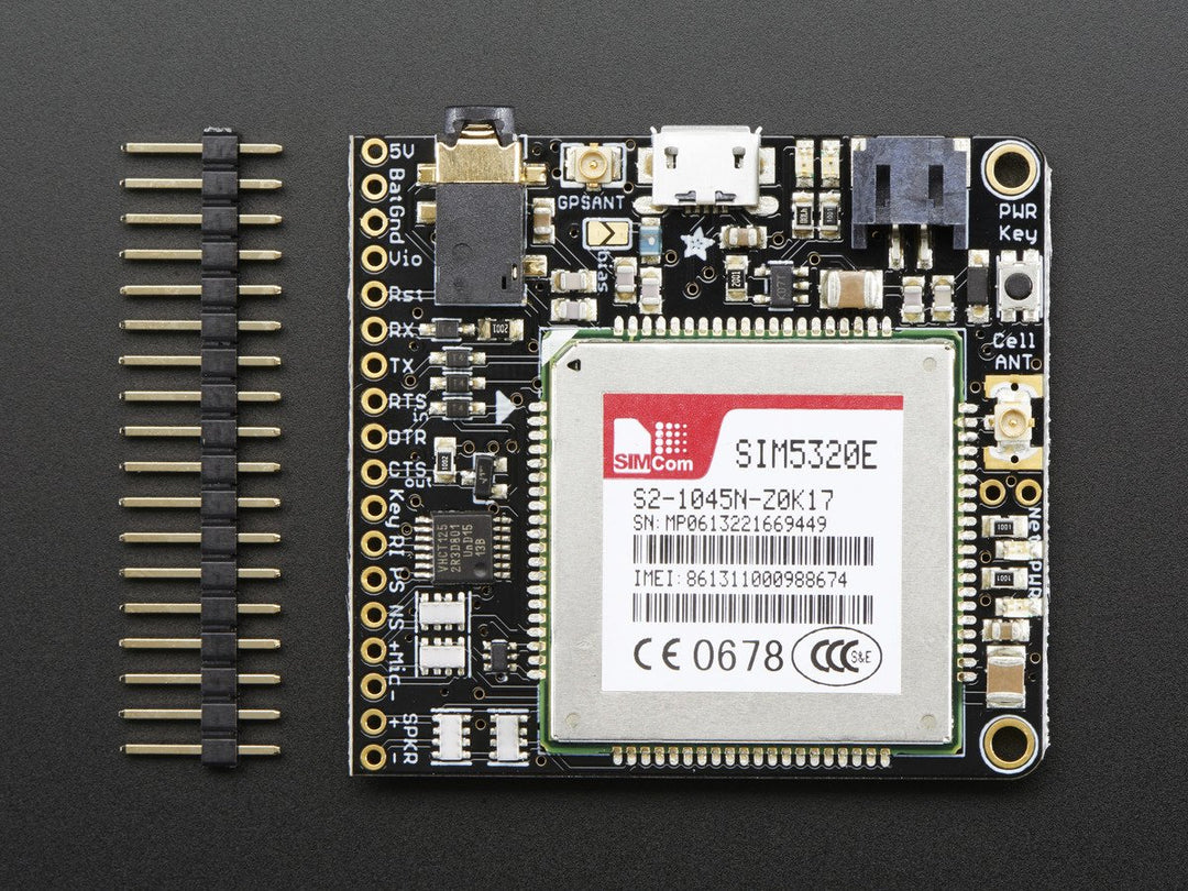 Adafruit FONA 3G Cellular Breakout, European Version, 2691