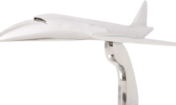 Authentic Models | Modellflugzeug Concorde AP112 | Silber | Schönes Dekoration Flugzeugmodell | 17,5