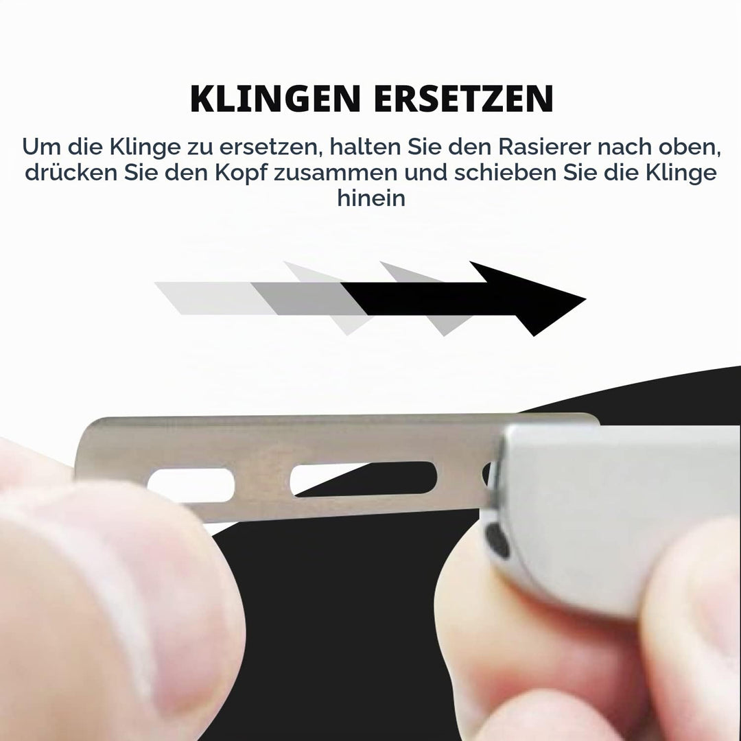 Feather Artist Club-SS Rasierer Nicht-KlappgriffSchwarz (acs-rb)
