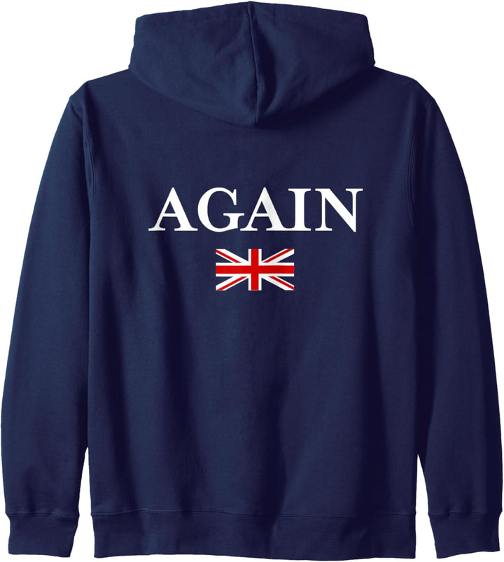 Double-sided Make America Great Britain Again Kapuzenjacke