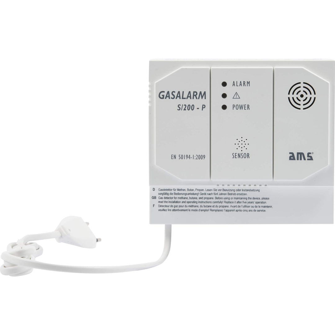 Gasmelder Gasalarm S/200-P mit zusätzlichen Schaltausgang