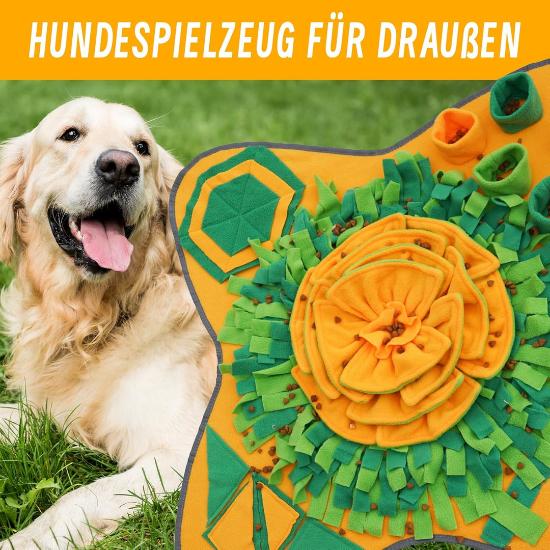 schnüffelteppich Hund Snuffle mat Interaktives Spielzeug Fördert die natürliche Futtersuche waschbar