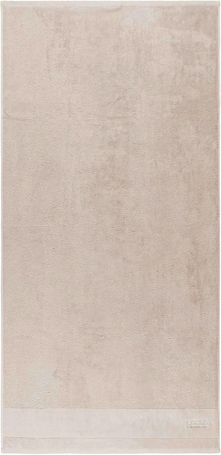 LOOKS BY WOLFGANG JOOP 2X Duschtuch 70x140 cm – 100% Baumwolle Doppelpack Luxus Duschtücher mit Aufh