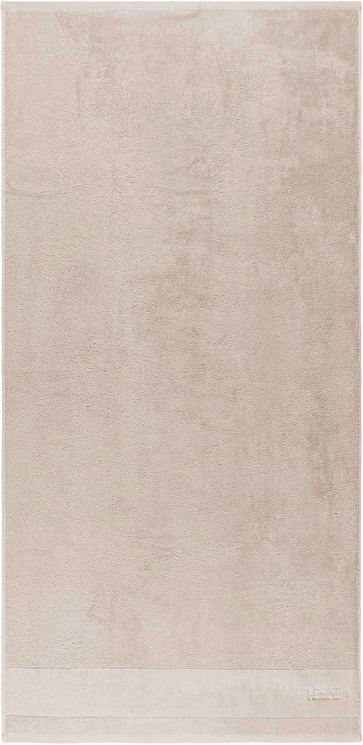 LOOKS BY WOLFGANG JOOP 2X Duschtuch 70x140 cm – 100% Baumwolle Doppelpack Luxus Duschtücher mit Aufh