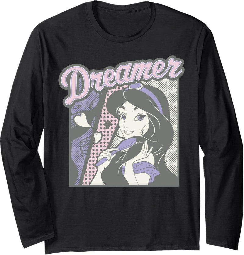 Disney Aladdin Jasmine Dreamer Pop Art Langarmshirt