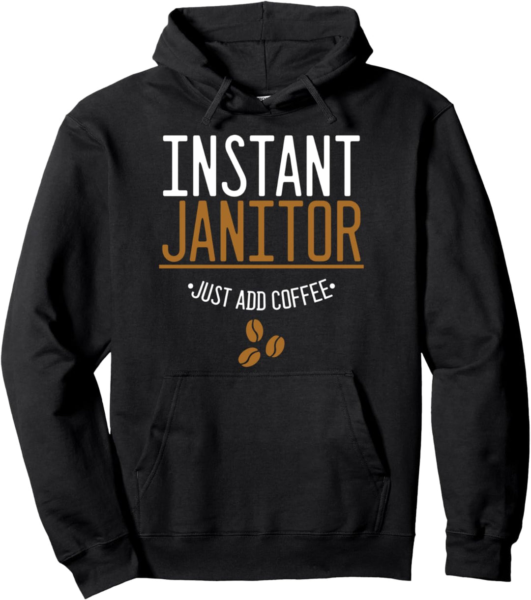 Putzfrau Putzmann Reinigungskraft Kaffee Hinzufügen Geschenk Pullover Hoodie