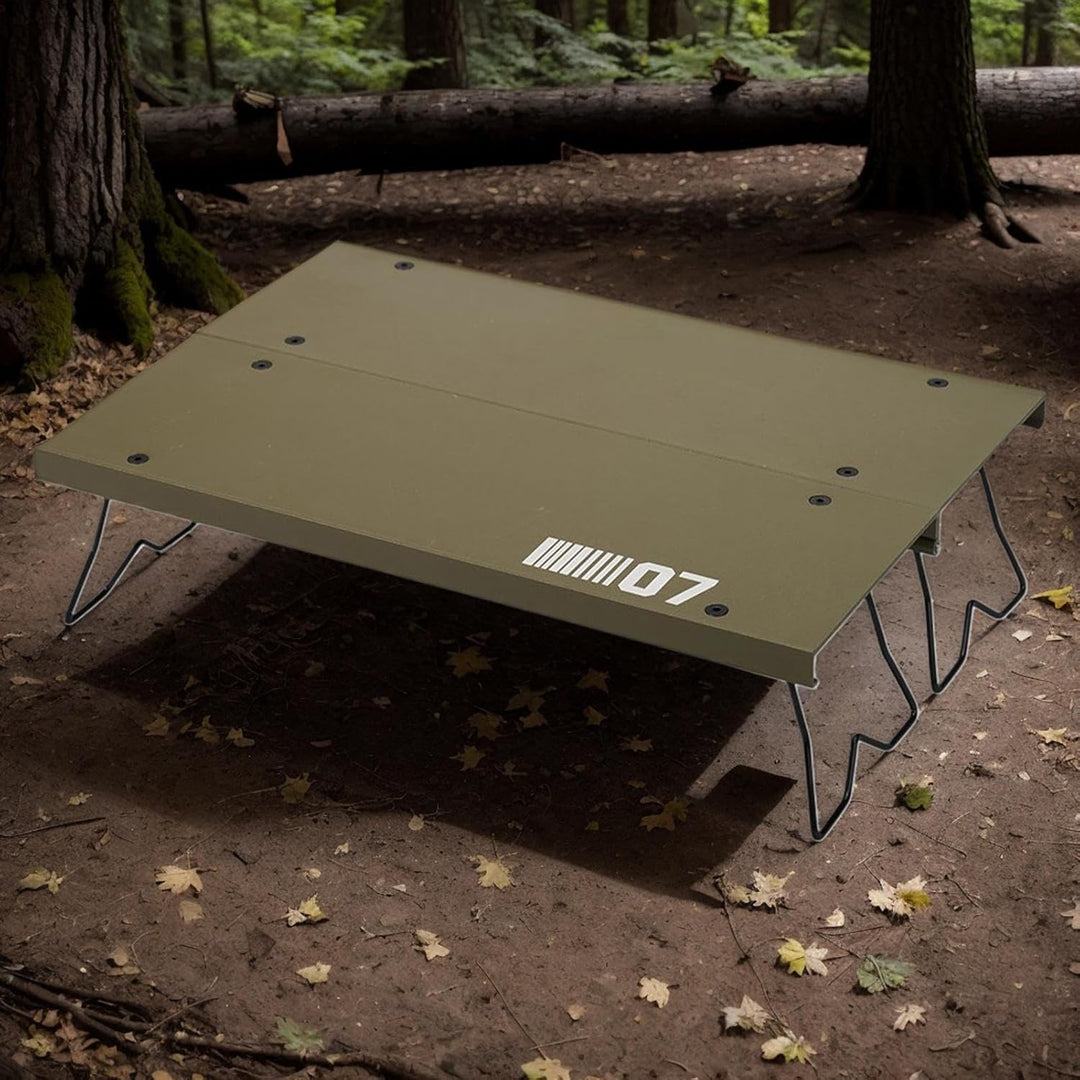 Generisch Camping Table - Klapptisch | Kompakte Gartentische Leichtes kleines Klappstock im Freien i