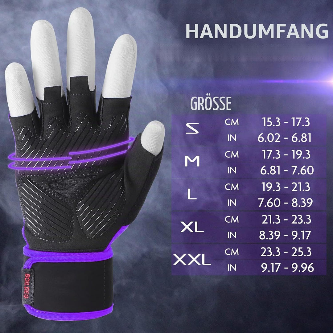 Fitness Handschuhe,Trainingshandschuhe,Gewichtheben Handschuhe für Bodybuilding Crossfit,Damen&amp;Herre